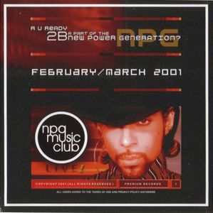 NPG Music Club February/March 2001